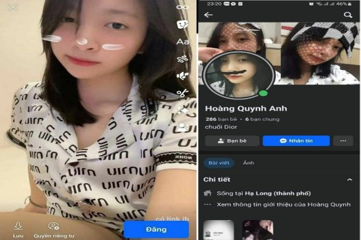 Clip nóng Hoàng Quỳnh Anh quan hệ với ny bị lộ