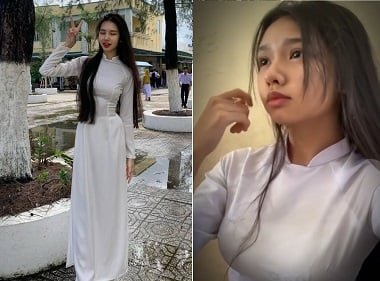 Lâm Kim Thư nữ sinh quyến rũ với thân hình dáng cao